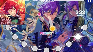 Ensemble Stars Music あんスタMusic  Ringing evil phone Expert Full Combo  With HandCam [upl. by Rubinstein905]