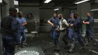 Max Payne 3  Police HQ Gameplay  PC maxed settings [upl. by Leandre]