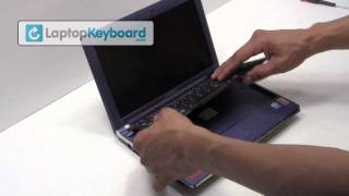 Samsung Laptop Keyboard Installation Replacement Guide  Remove Replace Install  NC10 NC [upl. by Galvin]