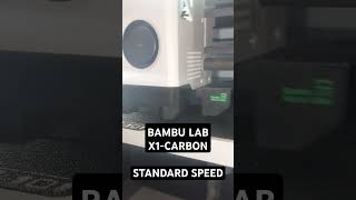 Bambu Lab X1Carbon 3D Printer  Standard Speed [upl. by Llesram]