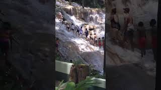 Dunns River Falls Ocho Rios Jamaica 2023shorts [upl. by Niwrud]