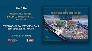 Presentazione del calendario 2024 dellAeronautica Militare [upl. by Laemaj]