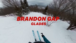 Backcountry Skiing in Vermont Brandon Gap Glades [upl. by Greerson]