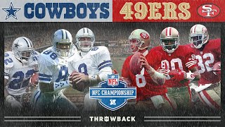 Iconic Rivalry Rekindled Cowboys vs 49ers 1992 NFC Championship [upl. by Assenav629]