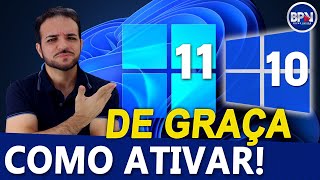 COMO ATIVAR o Windows 10 e Windows11 de Graça FAÇA DESSE JEITO [upl. by Niac983]