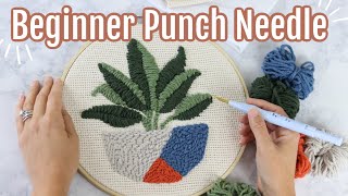 PUNCH NEEDLE FOR BEGINNERS  EVERYTHING YOU NEED TO GET STARTED WITH PUNCH NEEDLE RIGHT AWAY [upl. by Eselehs298]