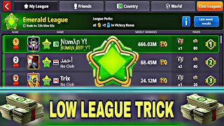 8 Ball Pool Low League Trick  Tips  Top 3 Trickshot [upl. by Joelle]