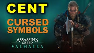 Destroy All Cursed Symbols in CENT  Assassins Creed Valhalla Artifacts Guide [upl. by Rape114]