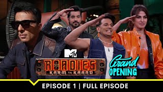 MTV Roadies S19  कर्म या काण्ड  Full Episode 1  Delhi The Grand Premiere is Here [upl. by Annaj]