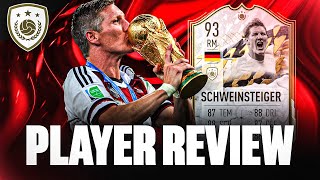 FIFA 22 DIE BESTE MOMENTS ICON MOMENTS SCHWEINSTEIGER PLAYER REVIEW [upl. by Hollerman]