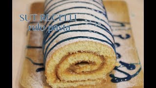 Sut Recelli Rulo Pasta Nasıl Yapılır Caramel roll  Карамельный рулет [upl. by Warms651]