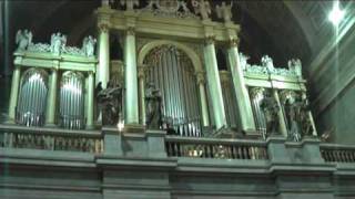 Great organ of cathedral Esztergom in Hungary [upl. by Reehsab]