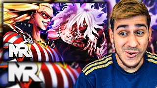 REACCIONANDO a Shigaraki vs Star and Stripes  MegaR ft NyakoMusic [upl. by Styles992]