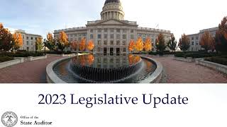 2023 Legislative Update [upl. by Johppa463]