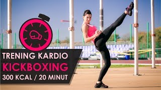 Trening Kardio KickBoxing  300 kcal w 20 minut [upl. by Tabber700]