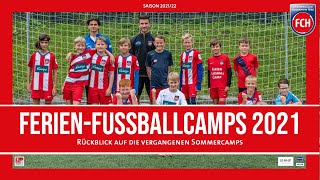 Rückblick auf die FCH Ferien FußballCamps in den Sommerferien [upl. by Lehcim]