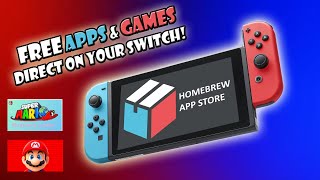 Get FREE Apps  Games on your Switch Homebrew Appstore Guide 2023 [upl. by Tony292]