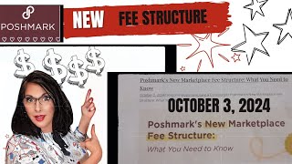 Poshmarks new fee structure is beginning October 3 2024 Will this hurt resellers [upl. by Suiratnod7]