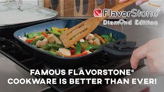 Flavorstone Diamond Pan  Better Cooking [upl. by Aneev]