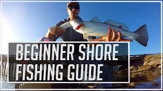 Beginner Saltwater Shore Fishing Guide  With Lures [upl. by Griffin]