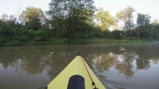 AM Crooked Creek paddle Monroe Lake IN [upl. by Clarabelle]