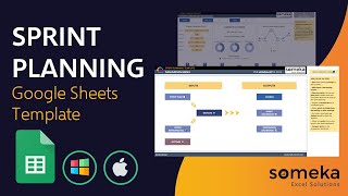 Sprint Planning Dashboard  Agile Project Management Tool in Google Sheets [upl. by Gardia]