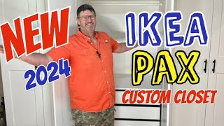 The New 2024 IKEA PAX Wardrobe  Step by Step Assembly [upl. by Haidej]