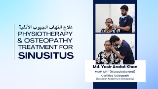 Physiotherapy and Osteopathy Treatment for Sinusitis  Physiotherapy  Osteopathy  Sinusitis  Pain [upl. by Neelhtak]