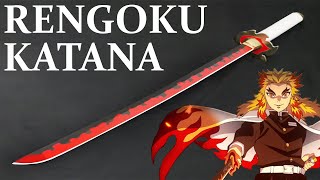 Katana Making  Rengoku Katana Demon Slayer [upl. by Ettolrahs]