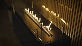 Planika Prime Fire Automatic Bioethanol Fireplace [upl. by Aldo]