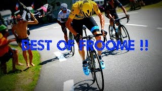 ATTAQUES DE FROOME Tour De France [upl. by Stein]