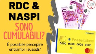 PILLOLE DI NASPI E COMPATIBILITÀ CON IL REDDITO DI CITTADINANZA 2020 [upl. by Eehc]