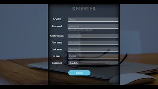 Create Bootstrap Registration Form  Bootstrap Registration Form  Bootstrap Registration Form Code [upl. by Suoicserp]