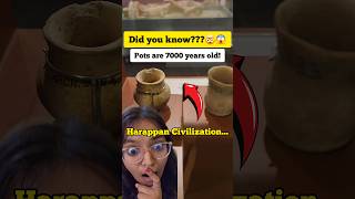 Harappan Civilization 7000 years old pottery  bihar museum📍😱 trendingshortsviralshortsharappa [upl. by Jerold]