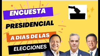 ENCUESTA PRESIDENCIAL A DIAS DE LAS ELECCIONES POR QUIEN VOTARIA LUIS LOENEL ABEL [upl. by Rawlinson]