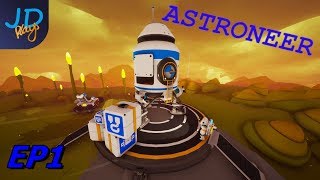 EP1  Tripping hazards  Astroneer  Lets Play [upl. by Scherman]