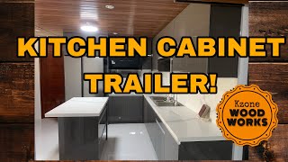 KITCHEN CABINET TRAILER  KZONE WOODWORKS [upl. by Norrad]