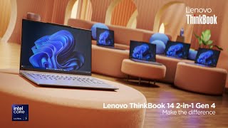 Lenovo ThinkBook 14 2in1 Gen 4 2024 [upl. by Elo117]