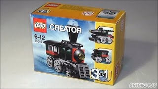 LEGO 31015 Creator Lokomotive  Review deutsch [upl. by Baillieu]