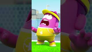 Frisbee Golf Sportbot Cartoon Animated Sports shorts robotics funnyvideos cartoonshow ytshort [upl. by Mitchael]