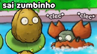 O zumbinho disfarçado de caranguejo bicho gaiato 👈😔 no mod de pvz [upl. by Vas]