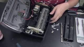 Crosscut Paper Shredder Teardown and Repair [upl. by Henden]