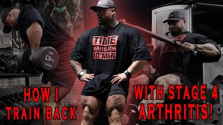 Off Season The Pitbull Way HOW I TRAIN BACK WITH STAGE FOUR ARTHRITIS [upl. by Fadiman]