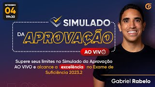 🔴 SIMULADO DA APROVAÇÃO EXAME CFC 20232  PARTE 1  TREINE AGORA [upl. by Cordle]