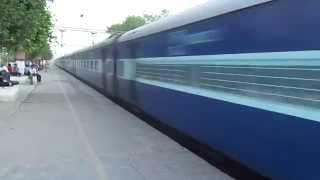 12803 SWARNA JAYANTI express at MAXIMUM speed [upl. by Norman362]