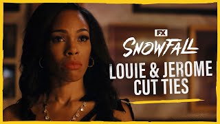 Louie and Jerome Cut Ties with Franklin  Snowfall  FX [upl. by Weisbrodt483]