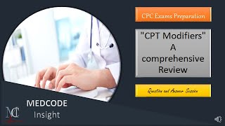 CPT modifiers with examples REVIEW [upl. by Tate605]