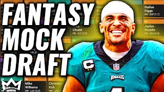 2023 Fantasy Football Mock Draft  10 Team  PPR Pick 7 [upl. by Imena]