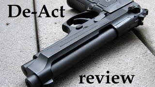 Deactivated Beretta 92 FS Review [upl. by Enyawd23]