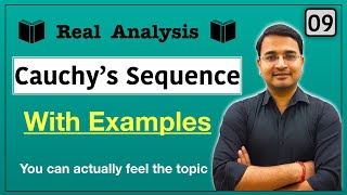 Cauchy Sequence with examples Fundamental Sequence  Sequence of real numbers 09 [upl. by Oiciruam965]